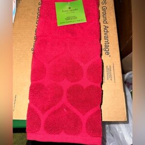 Kate Spade Red Kitchen Towels